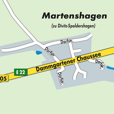 Stadtplan Martenshagen