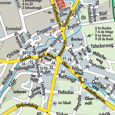 Stadtplan Marthalen