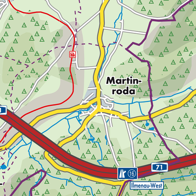 Übersichtsplan Martinroda