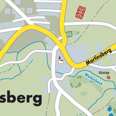 Stadtplan Martinsberg