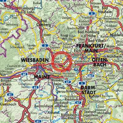 Landkarte Marxheim