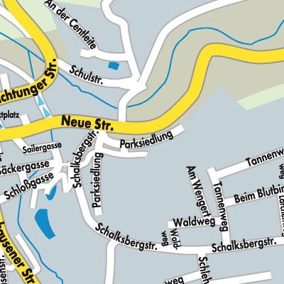 Stadtplan Maßbach (VGem)