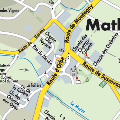 Stadtplan Mathod