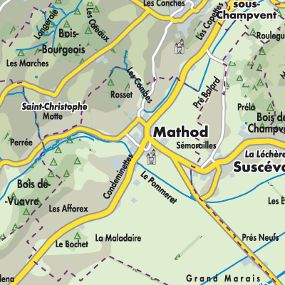 Übersichtsplan Mathod