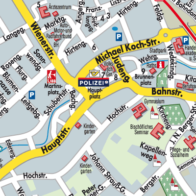 Stadtplan Mattersburg