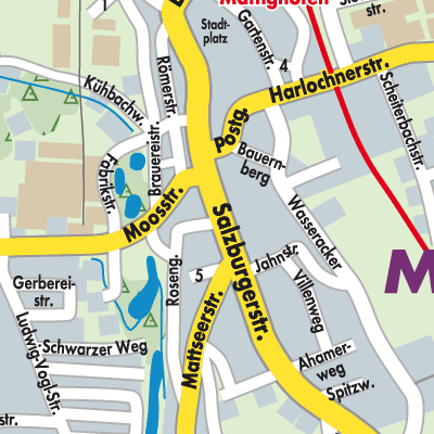 Stadtplan Mattighofen