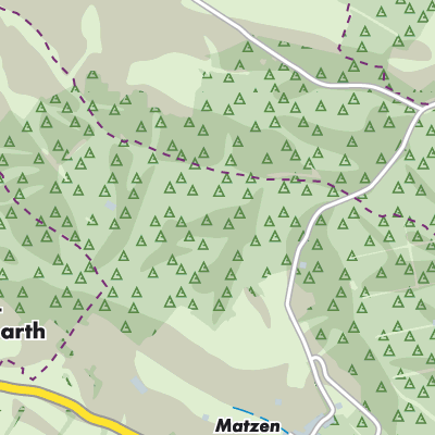 Übersichtsplan Matzen-Raggendorf