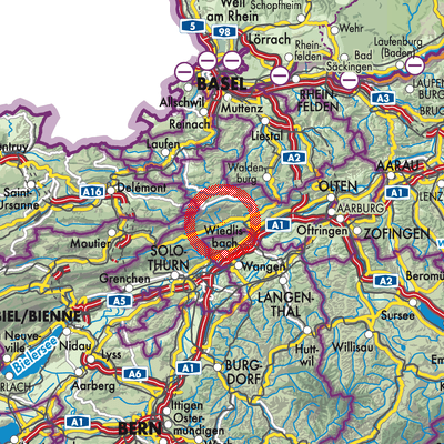 Landkarte Matzendorf