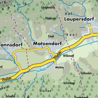 Übersichtsplan Matzendorf
