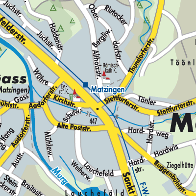 Stadtplan Matzingen
