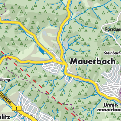 Übersichtsplan Mauerbach