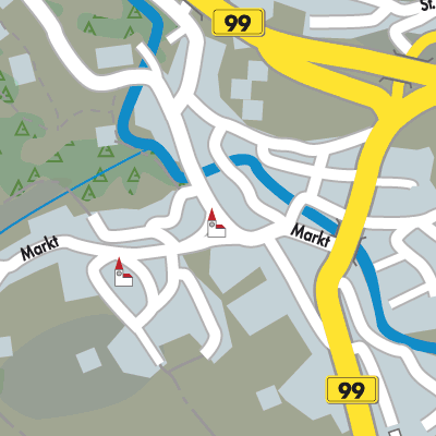 Stadtplan Mauterndorf