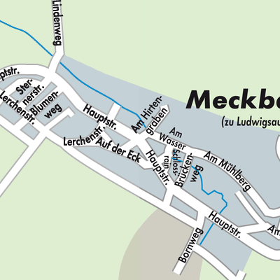 Stadtplan Meckbach