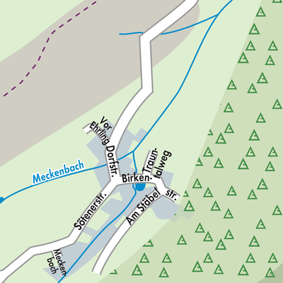 Stadtplan Meckenbach