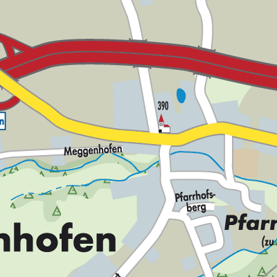 Stadtplan Meggenhofen