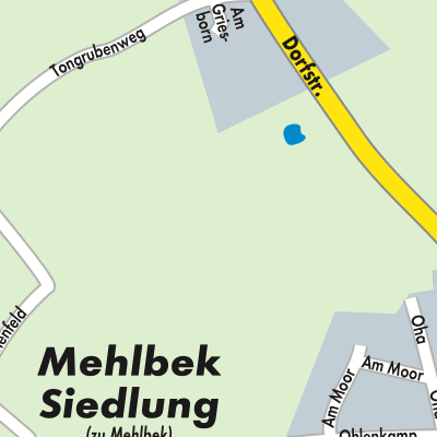 Stadtplan Mehlbek