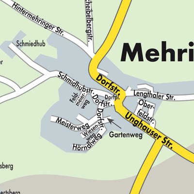 Stadtplan Mehring