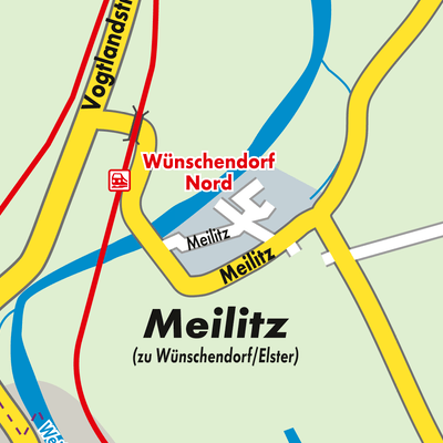 Stadtplan Meilitz