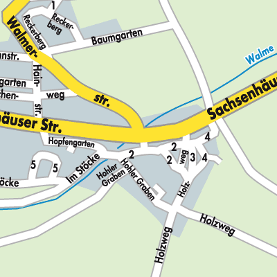 Stadtplan Meineringhausen