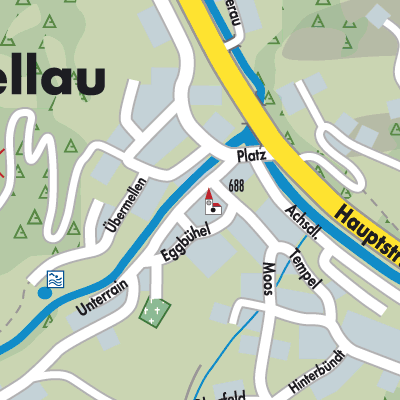 Stadtplan Mellau