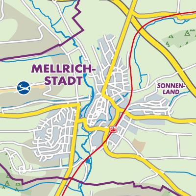 Übersichtsplan Mellrichstadt (VGem)