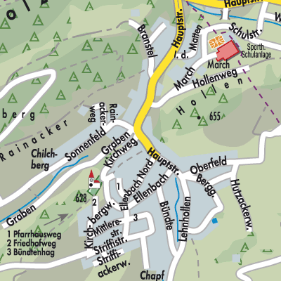 Stadtplan Meltingen