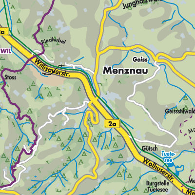 Übersichtsplan Menznau