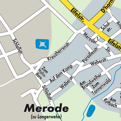 Stadtplan Merode