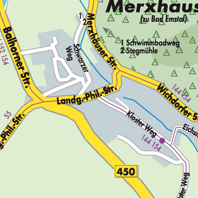 Stadtplan Merxhausen