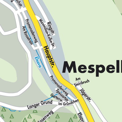 Stadtplan Mespelbrunn (VGem)