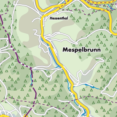 Übersichtsplan Mespelbrunn (VGem)