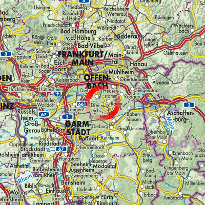 Landkarte Messenhausen