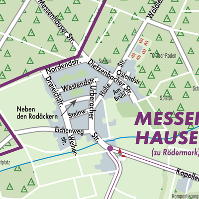 Stadtplan Messenhausen