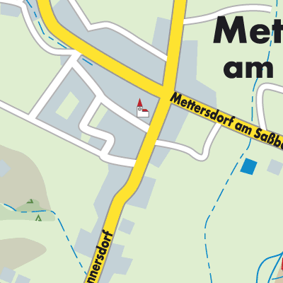 Stadtplan Mettersdorf am Saßbach