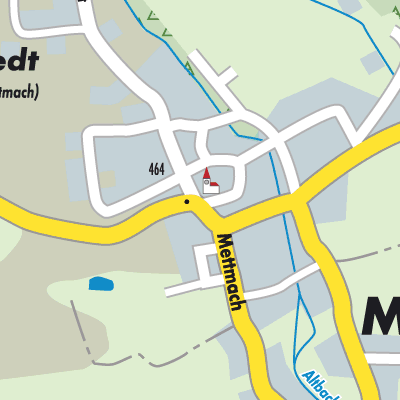 Stadtplan Mettmach