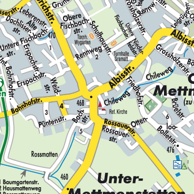 Stadtplan Mettmenstetten