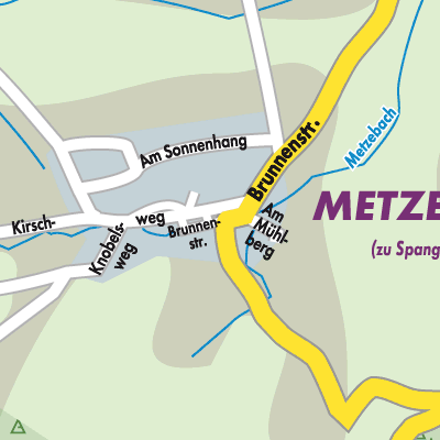 Stadtplan Metzebach