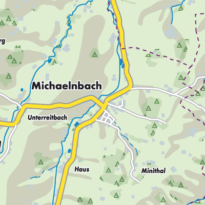 Übersichtsplan Michaelnbach
