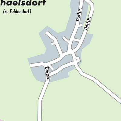 Stadtplan Michaelsdorf