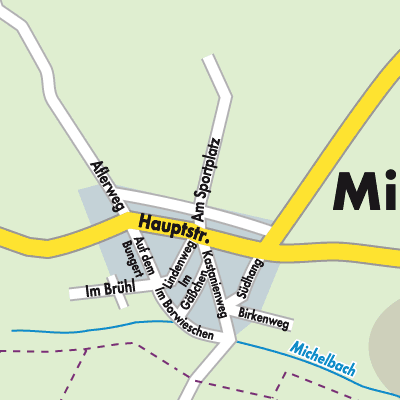 Stadtplan Michelbach