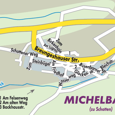 Stadtplan Michelbach
