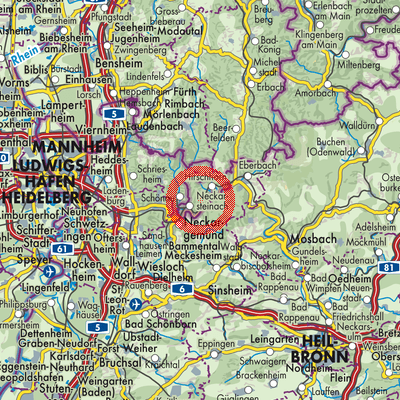 Landkarte Michelbuch