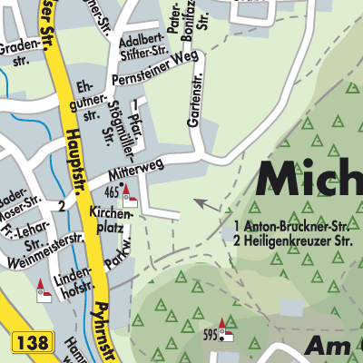 Stadtplan Micheldorf in Oberösterreich