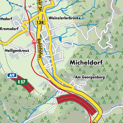 Übersichtsplan Micheldorf in Oberösterreich