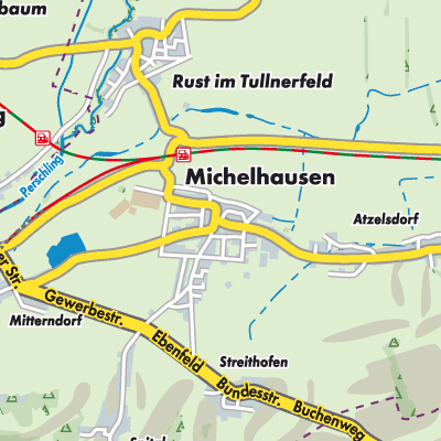 Übersichtsplan Michelhausen