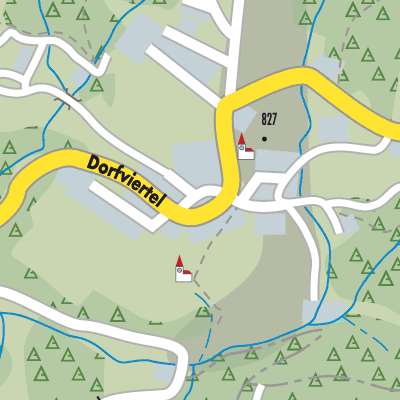 Stadtplan Miesenbach bei Birkfeld