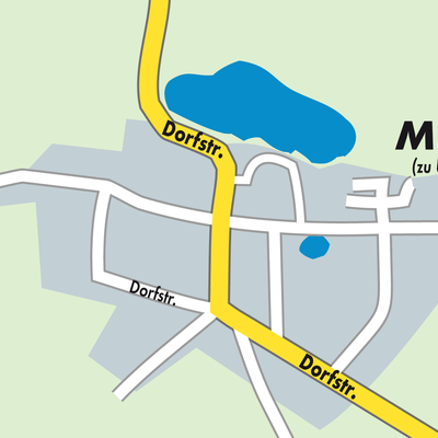 Stadtplan Milow