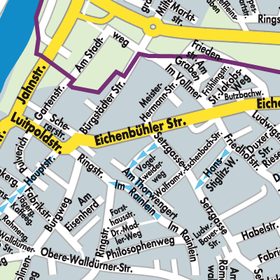 Stadtplan Miltenberg