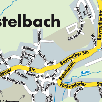 Stadtplan Mistelbach