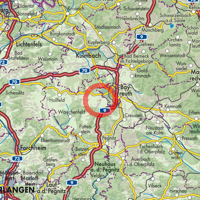 Landkarte Mistelbach (VGem)